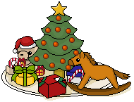 クリスマスツリーとプレゼント　ver.1